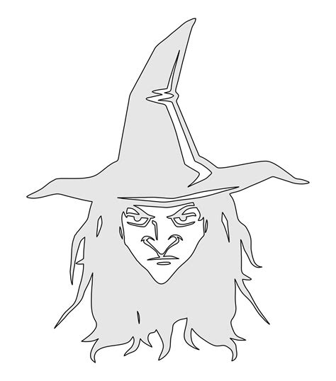 Get Crafty this Halloween with a Pumpkin Witch Face Template